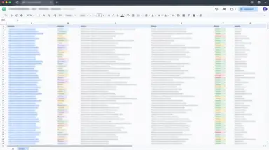Research and idea organisation worksheet
